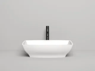 Накладная раковина Salini Gloria 04 S-Stone 1102204M 60см белый матовый